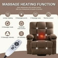 uhomepro Power Lift Recliner Chair for Elderly, Heat and Massage Lift