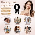 thumbnail image 7 of AWAYTR Professional Heatless Curling Rod, 5 Piece Set, with Sleep Cap, Headband, Hair Clip, Black, 7 of 7