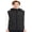 Black, variant on Men's Lightweight Heated Vest With Smart Electric Rechargeable Jacket with Detachable Hood (Battery Included)
