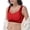 Red, variant on Smooth Wireless Seamless T-Shirt Bra for Everyday Comfort and Support Black XL