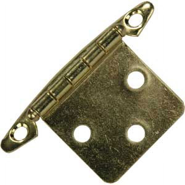 JR Products 70615 - Brass Free Swing Flush Mount Hinge Set