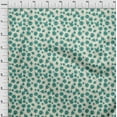 thumbnail image 4 of oneOone Cotton Poplin Teal Green Fabric Florals Sewing Fabric By The Yard Printed Diy Clothing Sewing Supplies 42 Inch Wide, 4 of 5