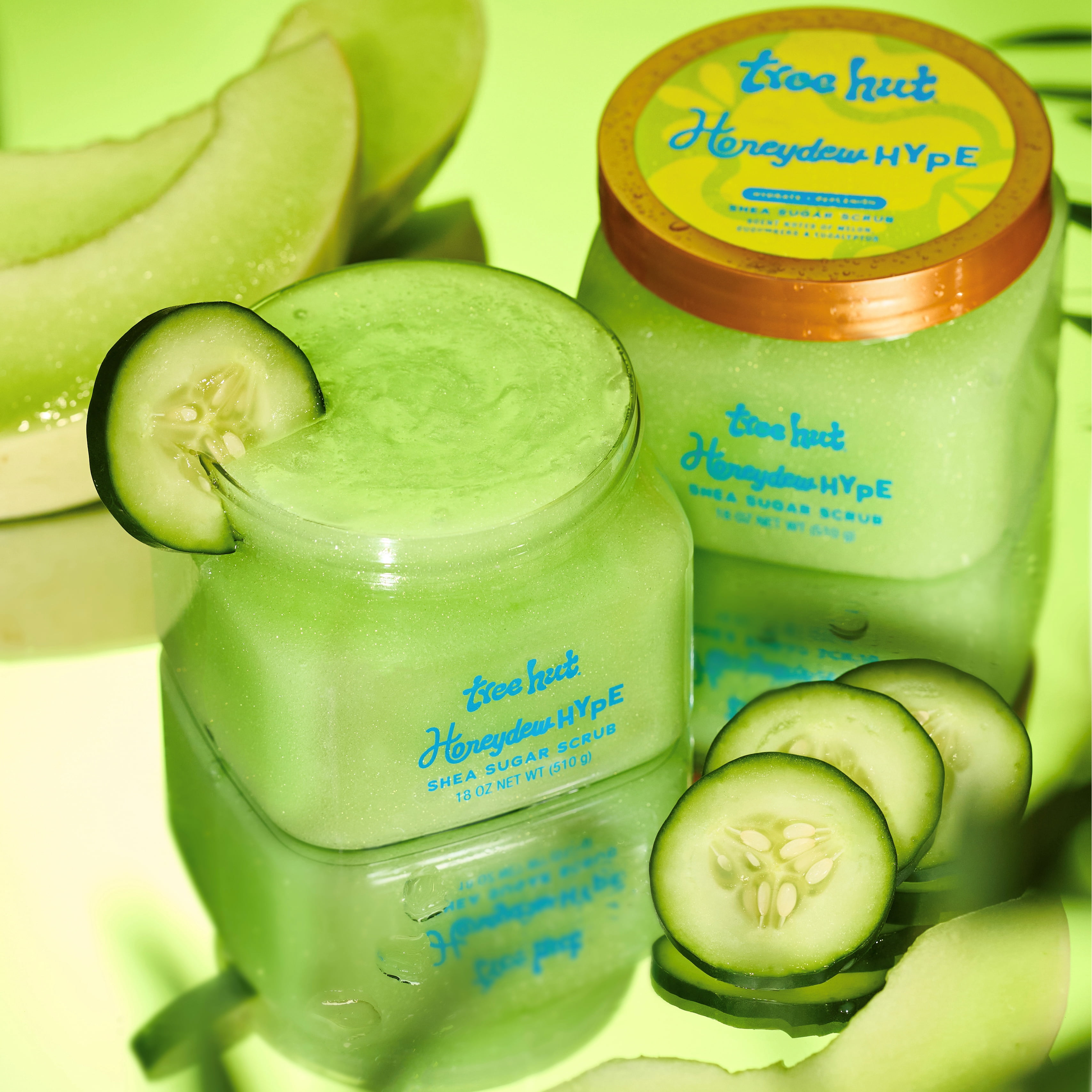Tree Hut Honeydew Hype Shea Sugar Body Scrub, 18 oz