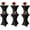 Black, variant on 6 Pack Cocktail Table Covers 32"x43" Spandex Stretch Highboy Top Tablecloth Fitted Round Table Cloths for Bar Wedding Cocktail Party Banquet Tables (6, White, 32"x 43")