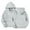 Gray, variant on Pullover Hoodie for Girls Classic Fit Long Sleeve Hooded Sweatshirt with Adjustable Drawstring Kangaroo Pocket