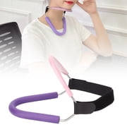 Neck Brace, Relieve Compression Breathable Neck Support Cervical Brace Collar Fasteners For Pain Stiff Relief Pink