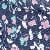Navy Floral