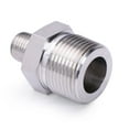 thumbnail image 2 of U.S. Solid 3/4 in MNPT x 1/4 in MNPT 304SS Pipe Fitting Reducing Hex Nipple, 2 of 7