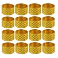 thumbnail image 1 of 100PCS Sewing Thimble Finger Protector Shield Skid Resistant Thicken DIY Sewing Tools, 1 of 8
