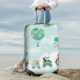 thumbnail image 7 of Hirioo Animals Riding Across The Sky for Elasticity Suitcase Cover (No luggage Included) Durable Luggage Protector Fits 18-32 Inch Luggage-X-Large, 7 of 7