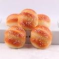 thumbnail image 3 of New 8 cm Kawaii Squishy Buns Toast Cartoon Soft Kids Toy C Multi 8*7cm, 3 of 5