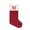 M, variant on Christmas Joy Large Red Knit Monogram Stockings 21″ W