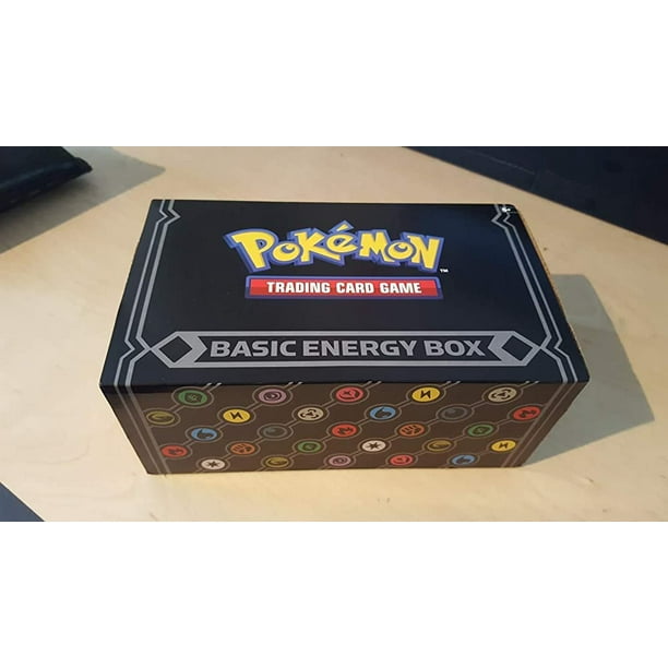 La caja de energía básica del juego de cartas Pokémon TCG co
