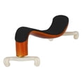 thumbnail image 4 of Raindrops Brown Sponge Padded Violin Shoulder Rest with Adjustable Claws and Rubber Feet for Comfortable Playing, 4 of 8