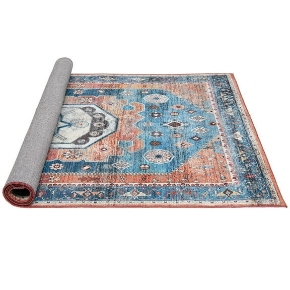 Giantex  5' x 7' Area Rug, Non-Shedding Comfy Chic Vintage Floor Carpet