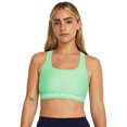 thumbnail image 1 of Top Deportivo Under Armour Crossback de Impacto Medio para Mujer Talla XS Verde, 1 of 6