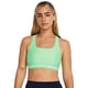 thumbnail image 1 of Top Deportivo Under Armour Crossback de Impacto Medio para Mujer Talla XS Verde, 1 of 6