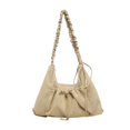 thumbnail image 1 of Bolso Axila Hobo Fruncido Mano Diseñador Nailon Plisado Con Cordón para Mujer, 1 of 9