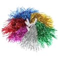 thumbnail image 5 of Pompones para animadoras de niñas, decoraciones para fiestas de baile de EE. UU., 5 of 5