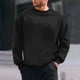 thumbnail image 1 of pstuiky camisas de manga larga para hombre, Sudadera básica de cuello redondo y manga larga informal de color liso para hombre. Camiseta/camiseta de cuello redondo y manga larga. top de hombre xxxl, 1 of 8