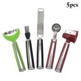 thumbnail image 2 of Coofit Kitchen Tool Stainless Steel 5PCS Kitchen Gadget Peeling Tool Ice Cream Spoon, 2 of 10