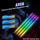 thumbnail image 5 of Disipador de de Memoria Universal 5V 3PIN ARGB AURA Sync Módulo de Memoria Enfriador DDR3 DDR4 DDR5 RAM Accesorios de Computadora Negro, 5 of 5