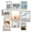 Gray, variant on Meframe 10PACK Wooden Collage Picture Frame Set, Wall and Tabletop Display Photo Frames, Multiple Sizes Including 8x10, 5x7, 4x6, Black