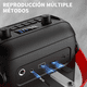 thumbnail image 2 of Bocina Portátil Bluetooth 5.3 Recargable Inalámbrico 40W Altavoz Lab.G, Negro, 2 of 5