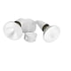 thumbnail image 2 of Lampara de Seguridad Brinks 7150W1 2 Cabezas Blanco, 2 of 2