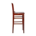 thumbnail image 6 of Emma + Oliver School House Back Wood Barstool, 6 of 10