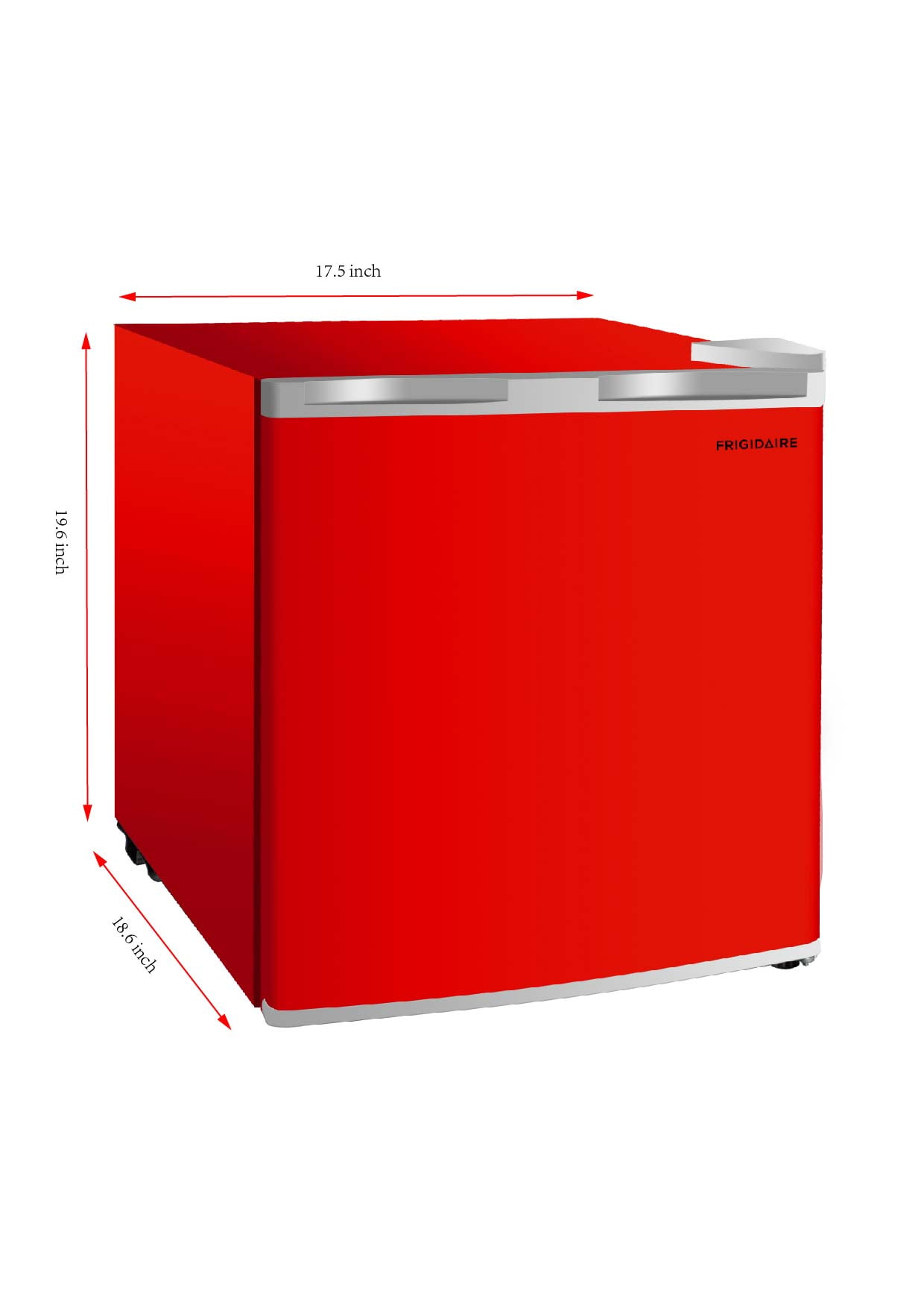 Frigidaire 1.6 Cu ft Single Door Mini Fridge EFR115 Red
