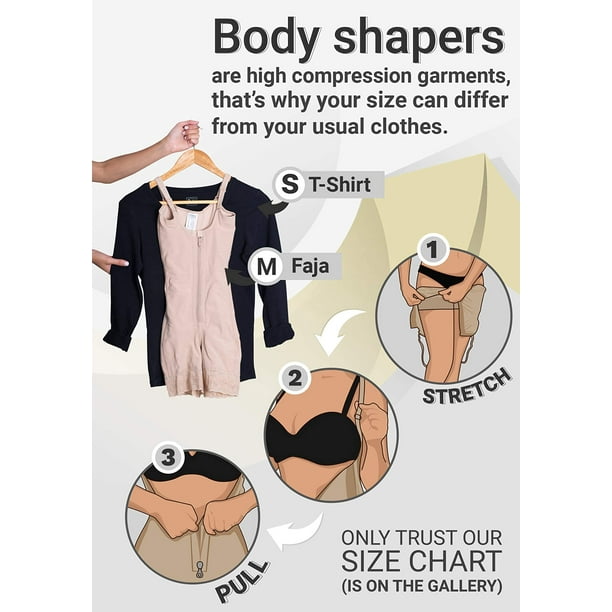 DIANE GEORDI 2411 Strapless Tummy Control Shapewear for Women Fajas  Colombianas 