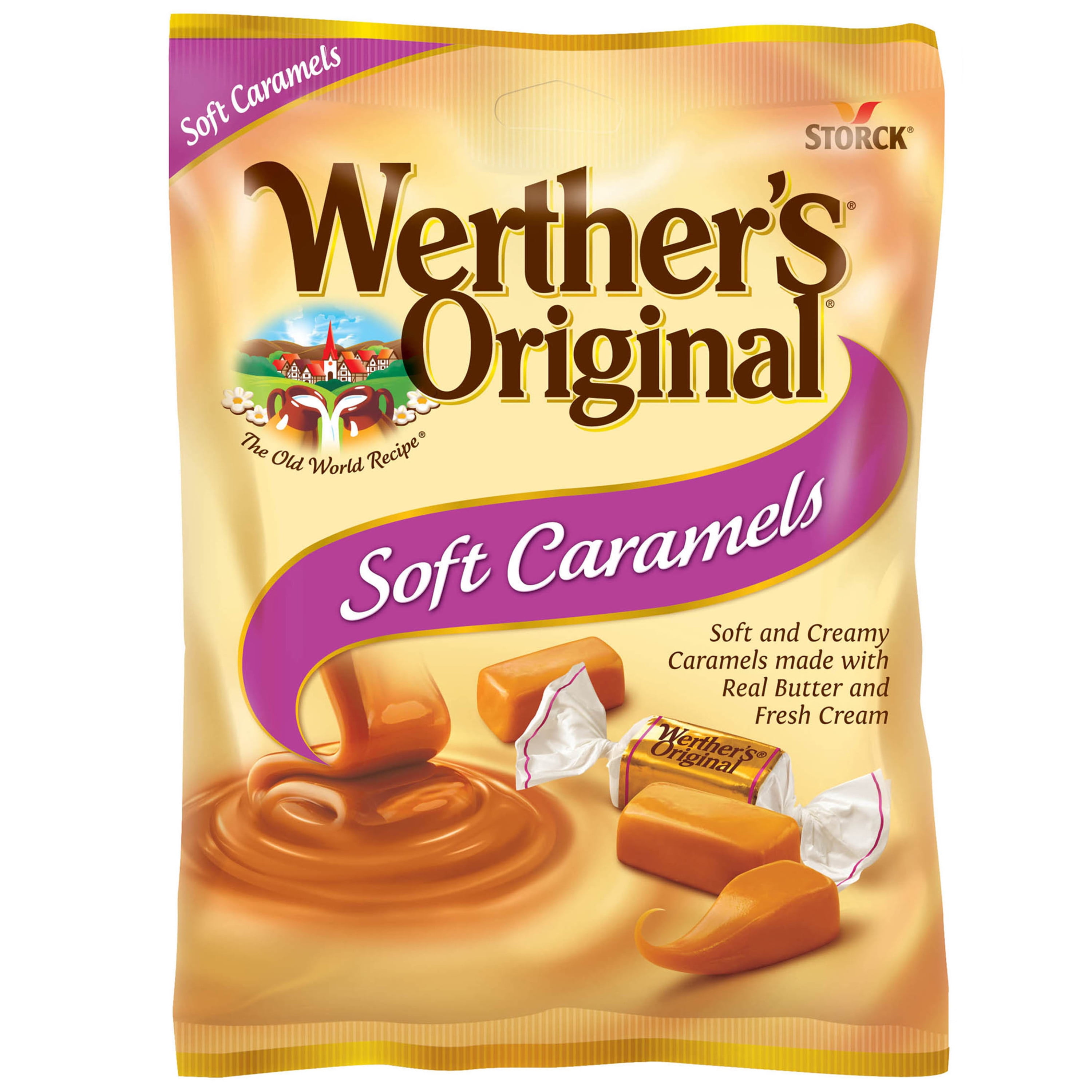 Werthers Original Soft Caramel Candy, 2.22 Oz