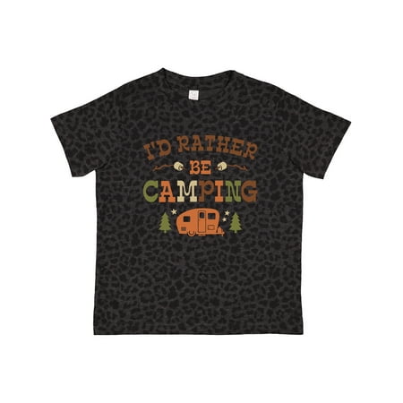 

Inktastic Rather Be Camping C1 Gift Toddler Boy or Toddler Girl T-Shirt