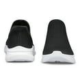 thumbnail image 5 of Unisex Slip-On Loafers Men Women Lightweight Fashion Walking Sneakers Black White, 5 of 7