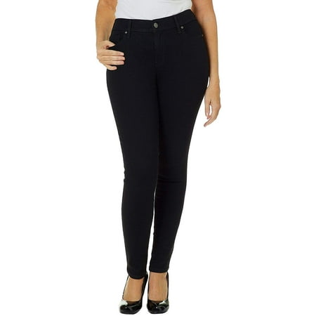 Gloria Vanderbilt Women Comfort Curvy Skinny Jean Pants Black Rinse 14 (The Best Jeans 2019)