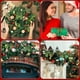 thumbnail image 4 of Cinta de Terciopelo Navideña - Cinta Decorativa Verde para Envolver Regalos, Manualidades y Decorar El Árbol de Navidad, 1,5 Cm de Ancho X 10 Metros de Largo, 4 of 6