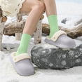 thumbnail image 4 of Pantufla Hombres Mujeres Parejas Zapatillas Impermeables Zapatos de Algodón para el Hogar Almohadilla Extraíble para el Invierno DQrwqpou Tenis De Mujer Tenis De Hombre, 4 of 4