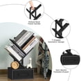 thumbnail image 4 of LEYAOYAO Zigzag Tree Bookshelf with Drawer & Shelves for Home Office,Black, 4 of 6
