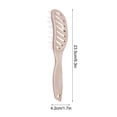 thumbnail image 3 of WIFKLSIIPG Hollow Small Curved Comb Curved and Ventilated Hair Brush Quick Drying and Smooth Hair Massage Brush Suitable for Women with Long Wet Dry Dense Sparse and Natural Curly Hair, 3 of 6