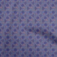 thumbnail image 1 of oneOone Viscose Chiffon Blue Fabric Kalamkari Craft Projects Decor Fabric Printed By The Yard 42 Inch Wide, 1 of 5