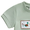 thumbnail image 4 of Kids Clothes Boys Summer Outfits Set For Baby Toddler Cotton Embroidery Printed Sleeveless Beach 12 18 24 Month 3T 4T 5T T Shirt shirt Tops+Elastic Waist Shorts 2PCS, 4 of 6
