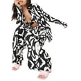 thumbnail image 2 of hirigin Women Casual 2 Piece Floral Printed Pants Set Button Down Down Shirt High Waist Trousers Outfits Summer Lounge Wear, 2 of 7
