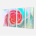 thumbnail image 2 of Mysterious Abstract Rose - Floral Canvas Art Print, 2 of 3