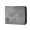 3626-Grey, variant on Men's Short PU Leather Wallet with Multiple Card Slots Ultra-Thin Mini Wallet for Credit Card Holders