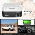 thumbnail image 4 of Costway 37 Quart Portable Electric Car Cooler Refrigerator Compressor Freezer Camping, 4 of 10