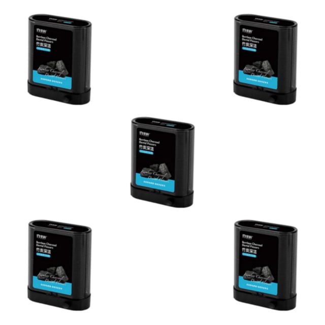 Seitruly Selecciones de hilo de profesional para el cuidado de la salud bucal Tamaño fácil de viajar Limpieza completa Negro 8,6 x 3,5 x 10 cm Type2 NO2