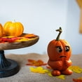 thumbnail image 4 of LSLJS Halloween Decorations Pumpkin Ornaments Fall Decorations for Home Thanksgiving Cute Pumpkin with Face Statue Pumpkin Decorations for Party Outdoor Courtyard Gifts for Halloween, 4 of 5