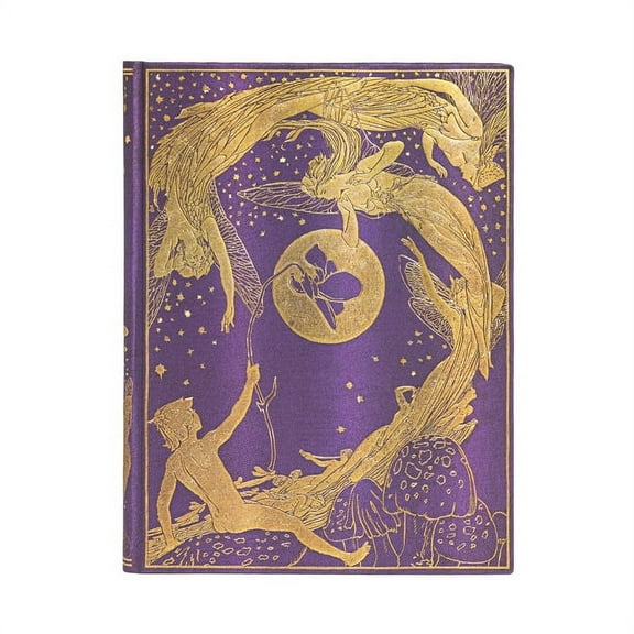 Violet Fairy Ultra Lined Hardcover Journal, 144pg, 120gsm by Paperblanks (Lang's Fairy Books), (Hardcover)