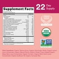 thumbnail image 3 of SmartyPants Women's Organic Multi & Vegetarian Omega 3 Gummy Vitamins with D3, C & B12 - 90ct, 3 of 11